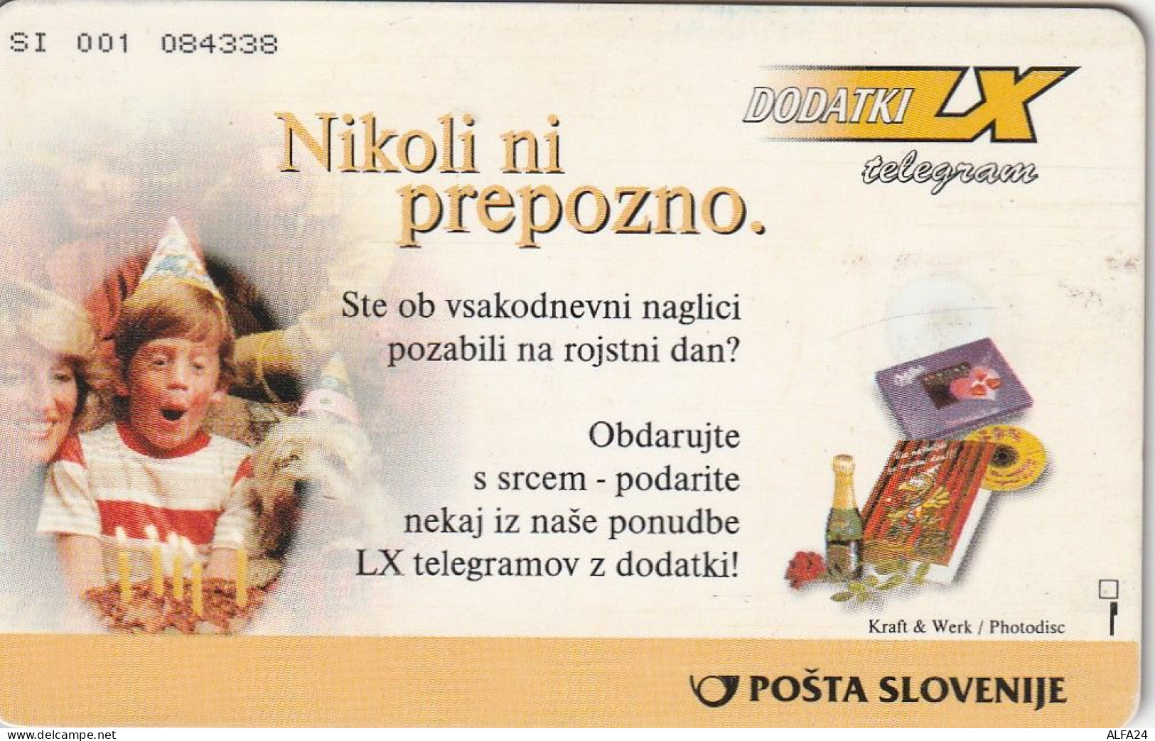 PHONE CARD SLOVENIA  (E4.25.7 - Slovenië