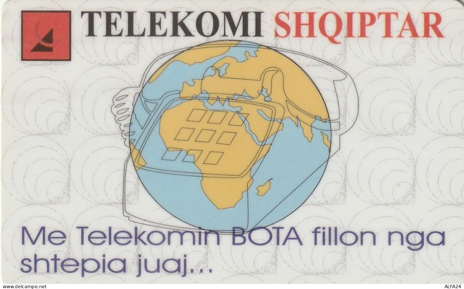 PHONE CARD ALBANIA  (E4.18.6 - Albanië