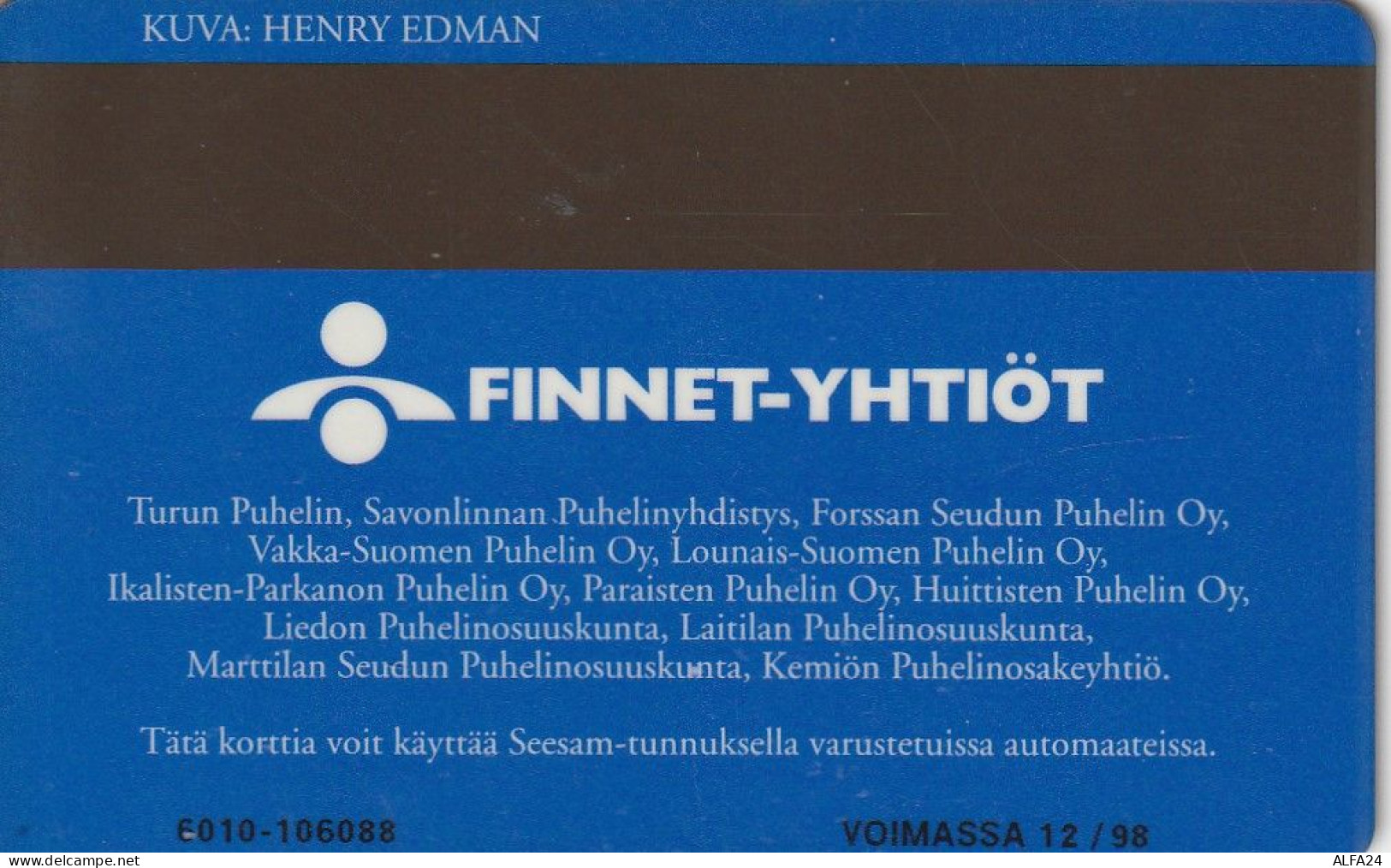 PHONE CARD FINLANDIA  (E4.17.7 - Finlandia