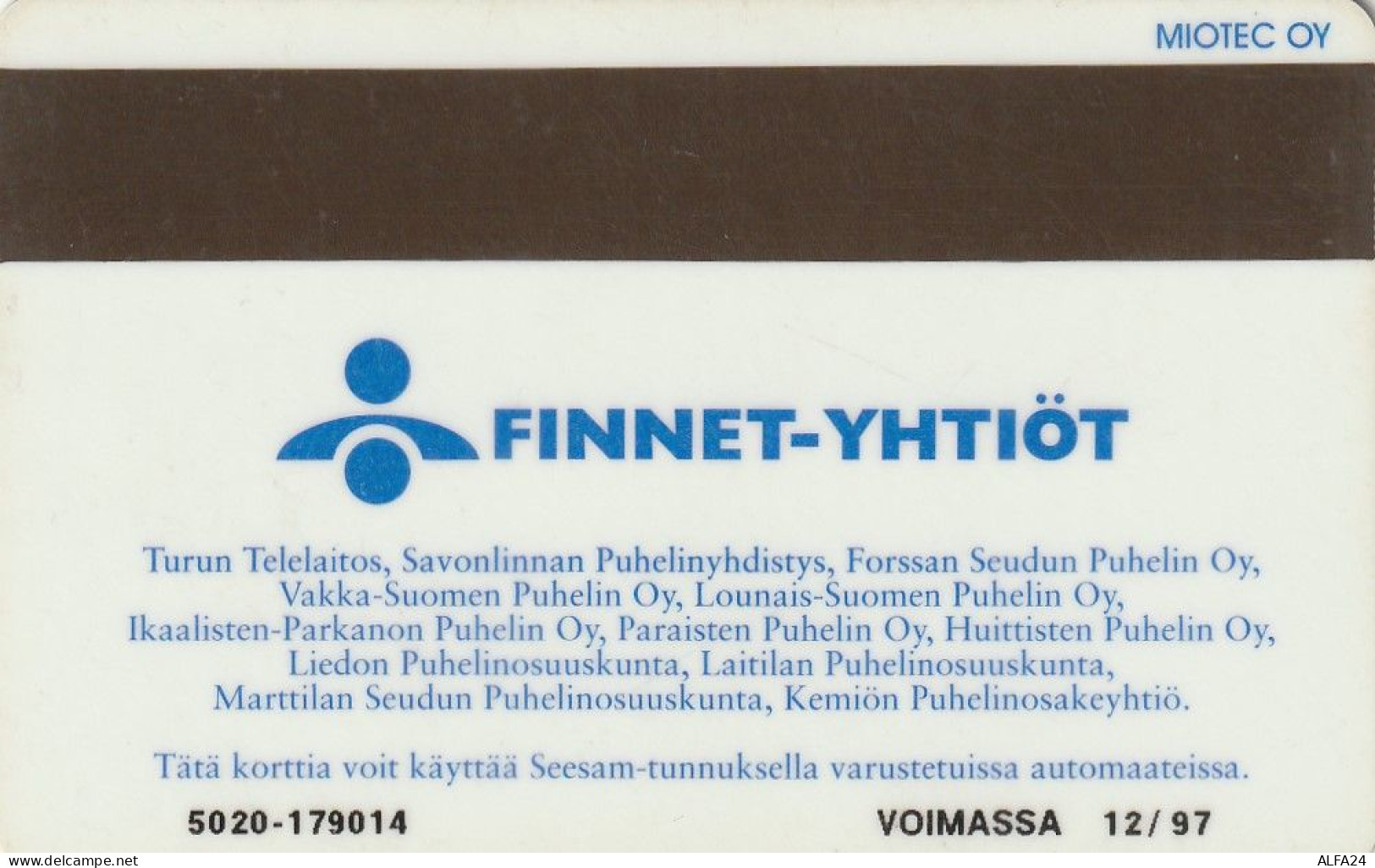 PHONE CARD FINLANDIA  (E4.17.6 - Finland