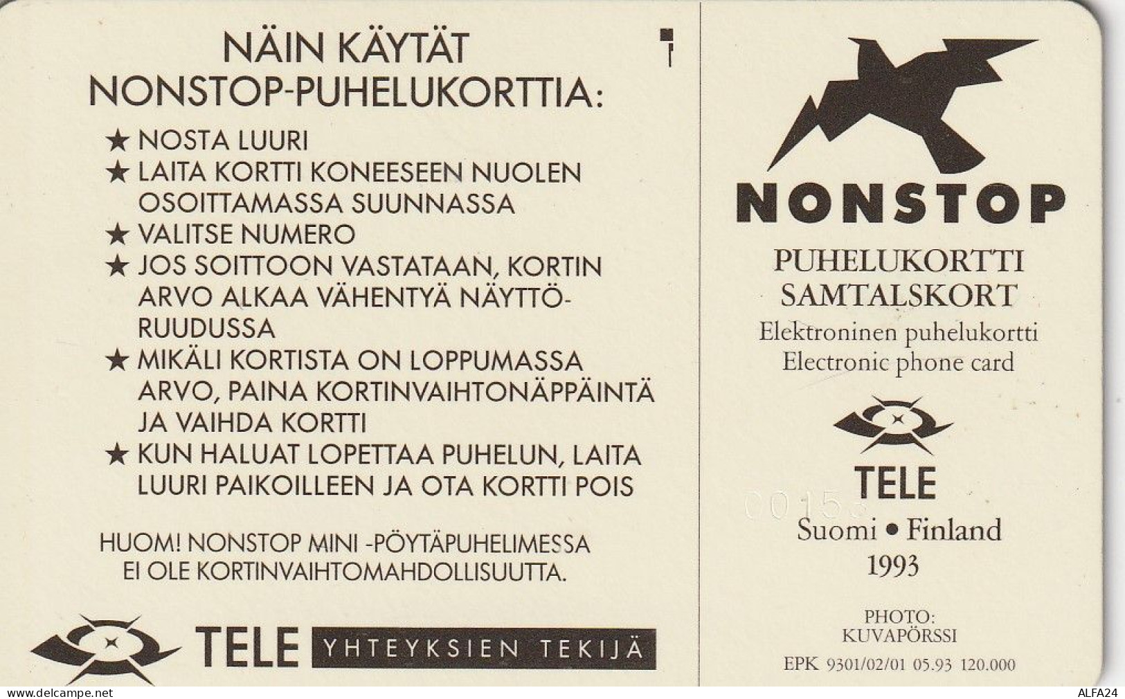PHONE CARD FINLANDIA  (E4.16.7 - Finnland