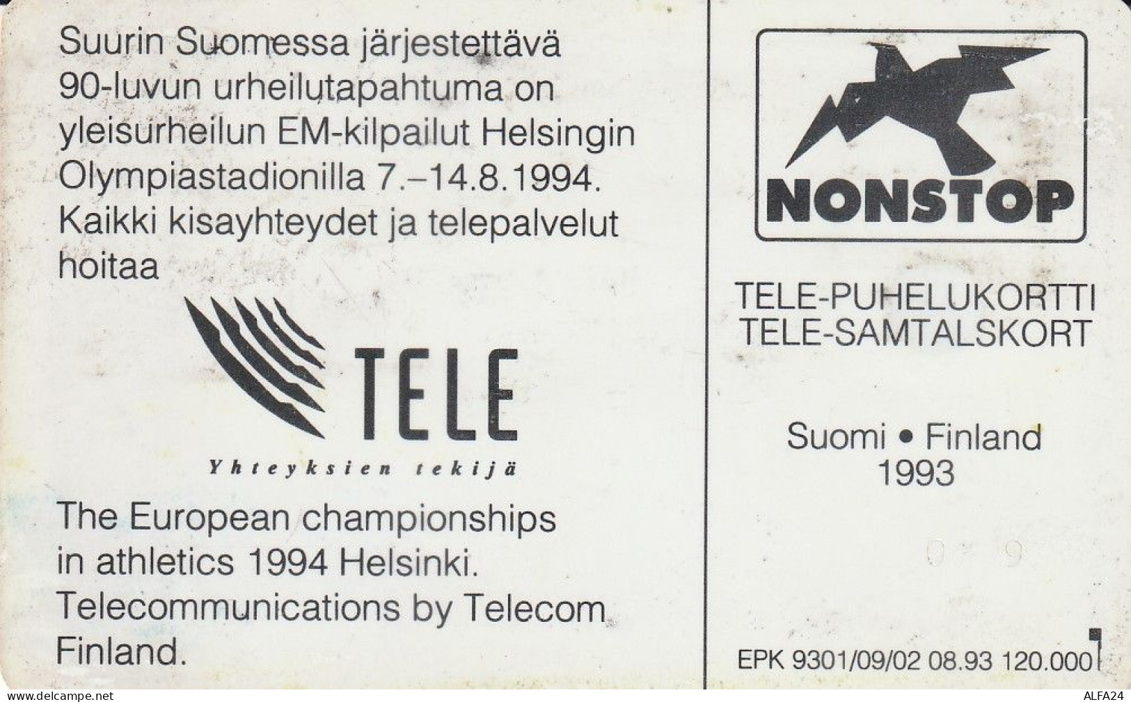 PHONE CARD FINLANDIA  (E4.15.2 - Finnland