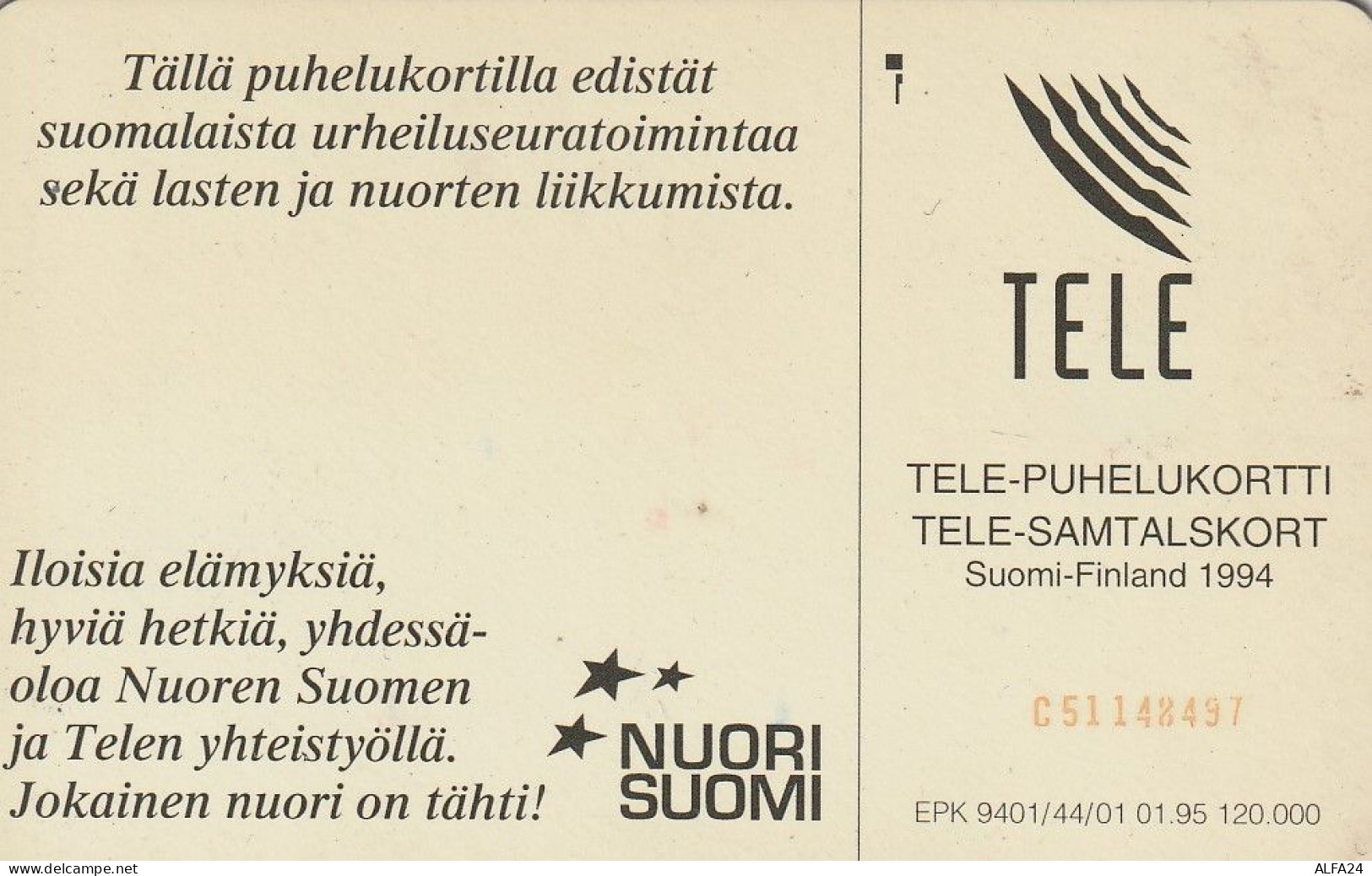 PHONE CARD FINLANDIA  (E4.13.5 - Finlandia