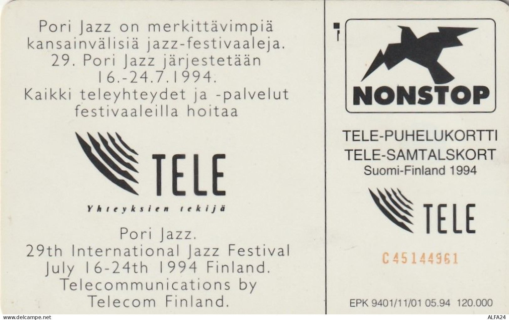 PHONE CARD FINLANDIA  (E4.14.8 - Finnland