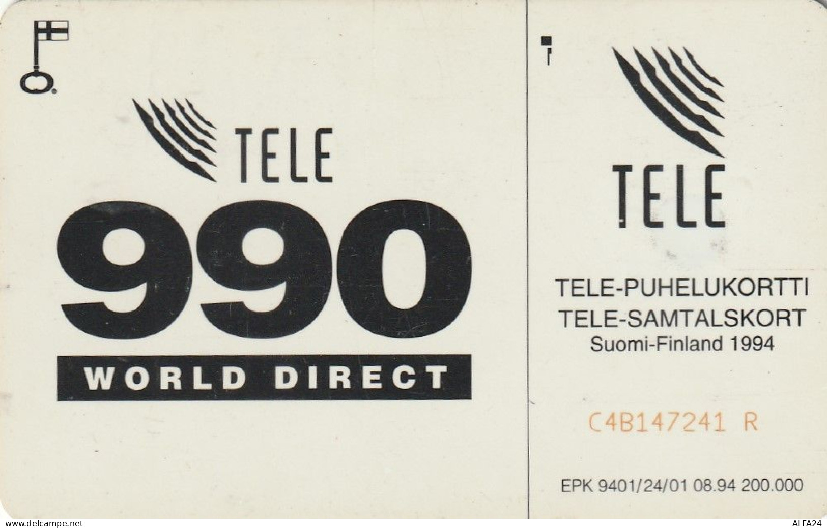 PHONE CARD FINLANDIA  (E4.12.4 - Finlande