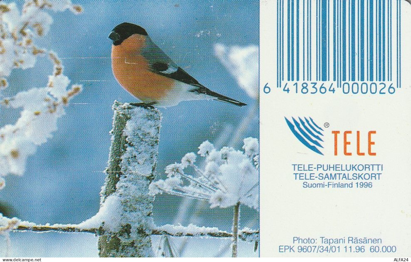 PHONE CARD FINLANDIA  (E4.10.5 - Finnland