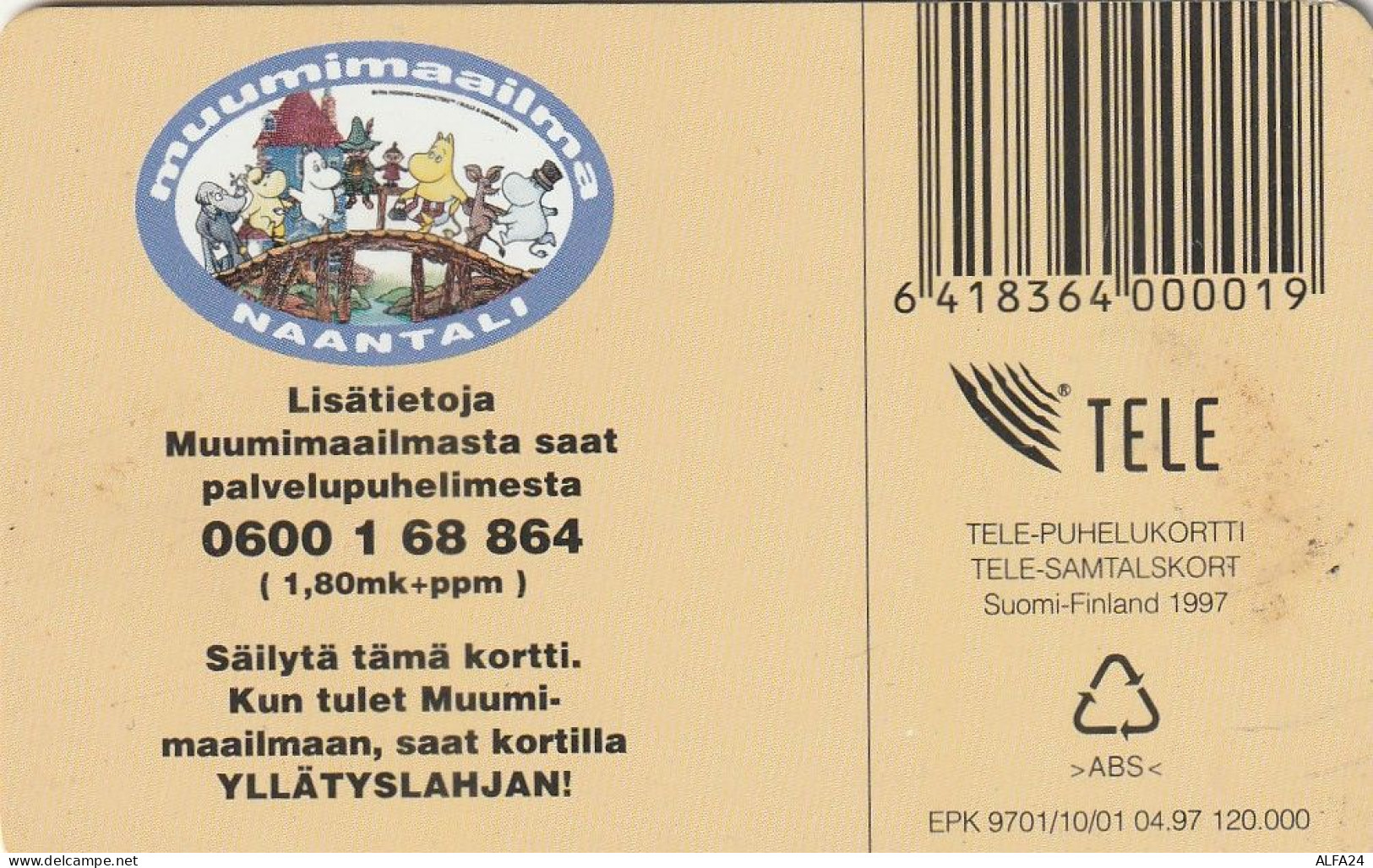 PHONE CARD FINLANDIA  (E4.9.8 - Finland