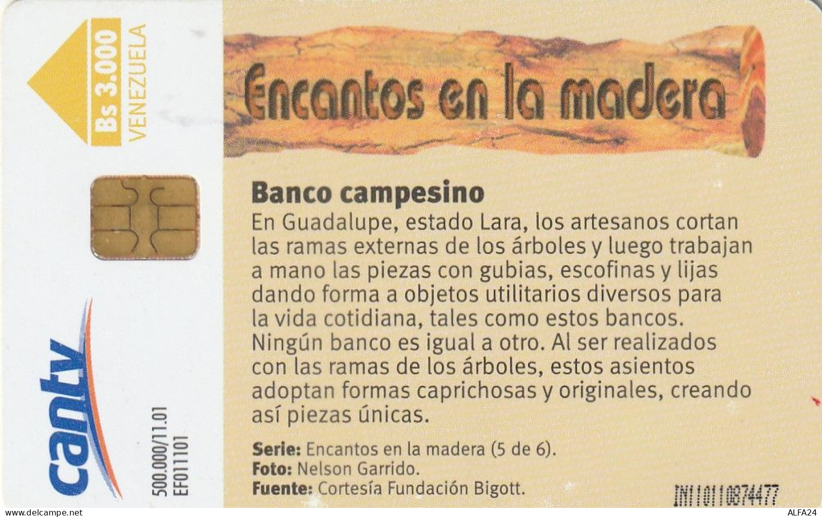 PHONE CARD VENEZUELA  (E4.5.4 - Venezuela