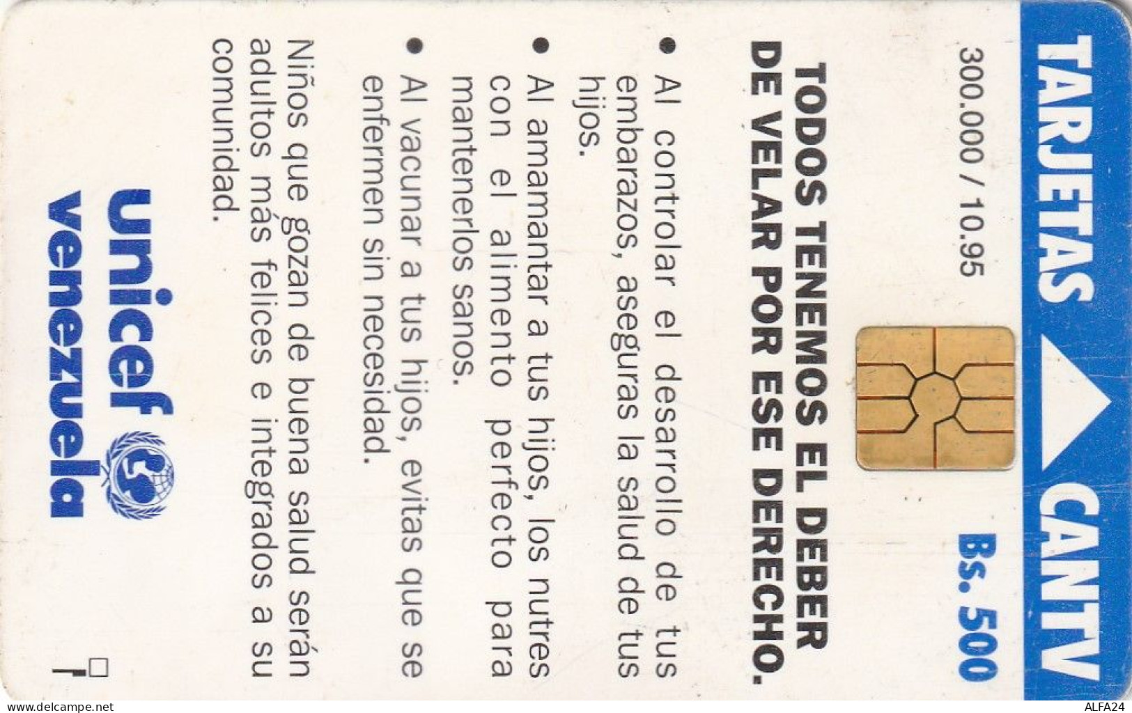 PHONE CARD VENEZUELA  (E4.2.6 - Venezuela