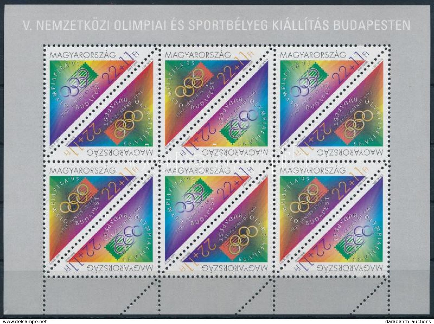 ** 1995 Olympiafila Kisív (5.000) - Sonstige & Ohne Zuordnung