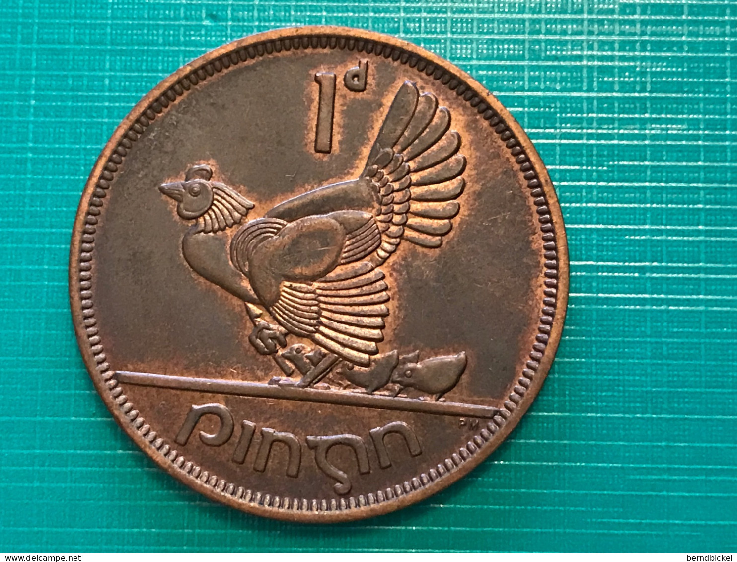 Münze Münzen Umlaufmünze Irland 1 Penny 1968 - Irland