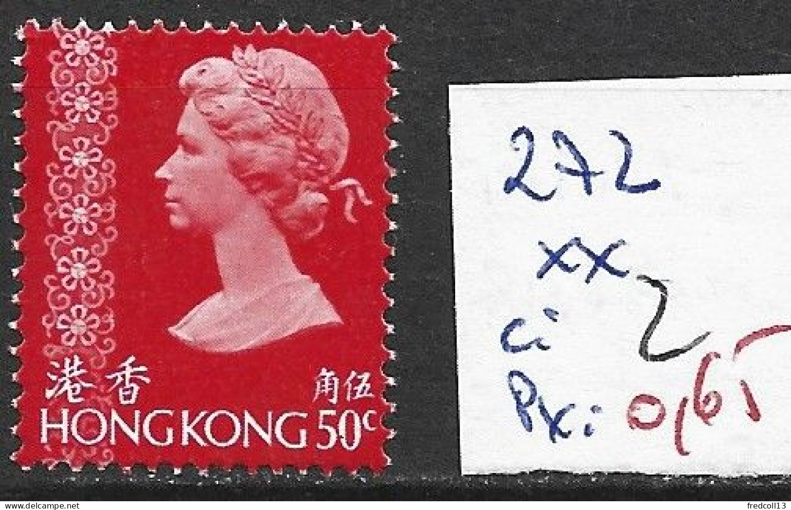 HONG KONG 272 ** Côte 2 € - Unused Stamps