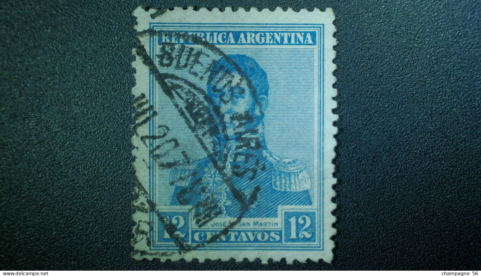 1892 / 1898 N° 100 JOSE SAN MARTIN OBLIT - Usados