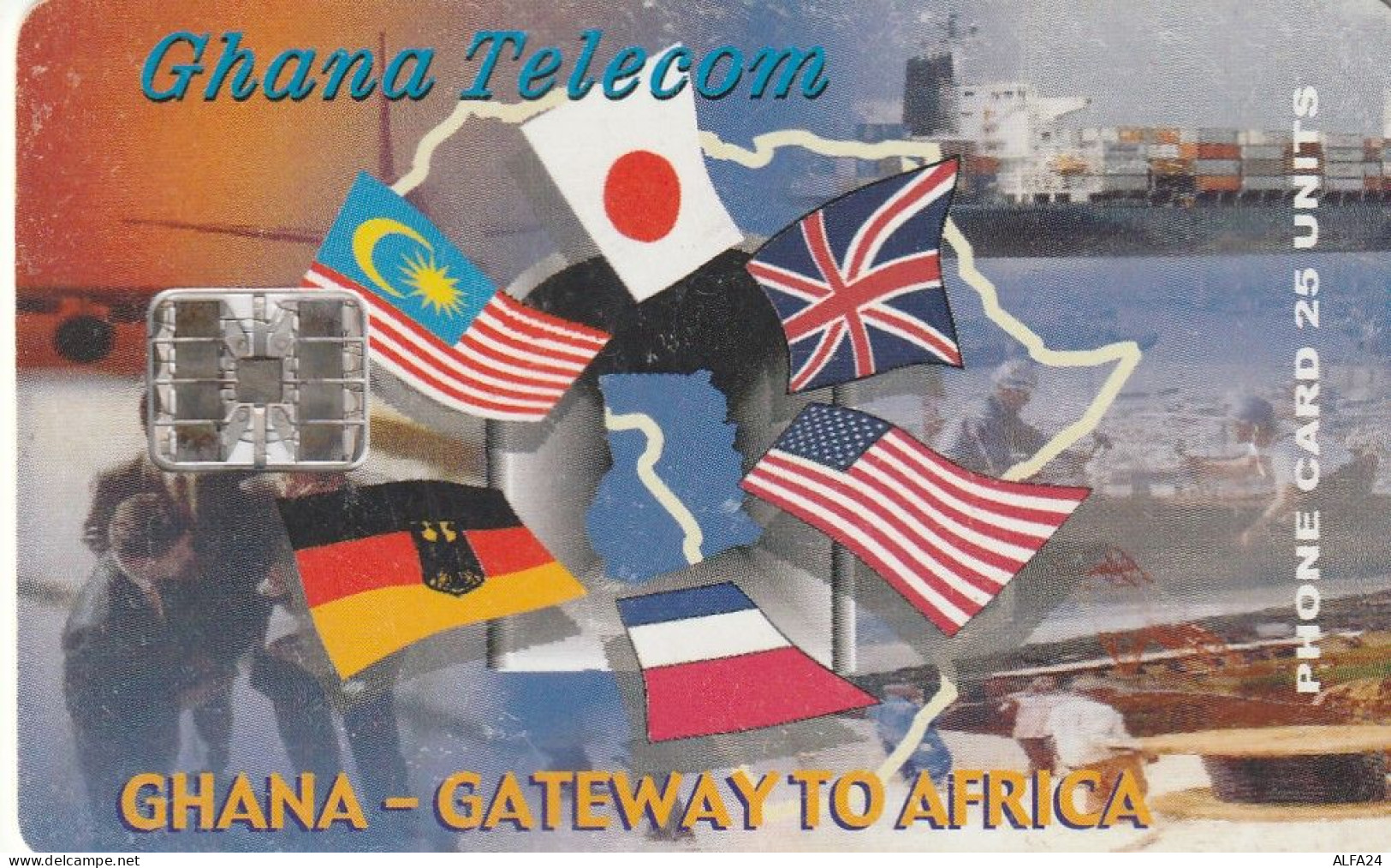 PHONE CARD GHANA  (E5.24.8 - Ghana