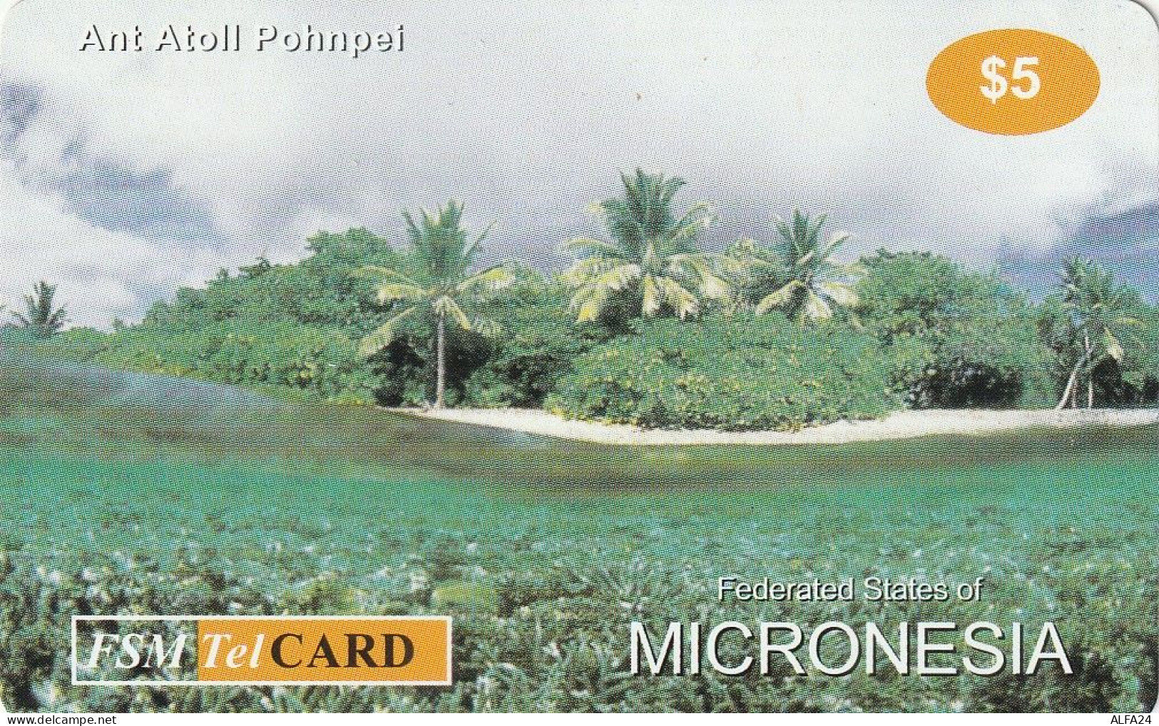 PREPAID PHONE CARD MICRONESIA  (E5.20.4 - Micronesia