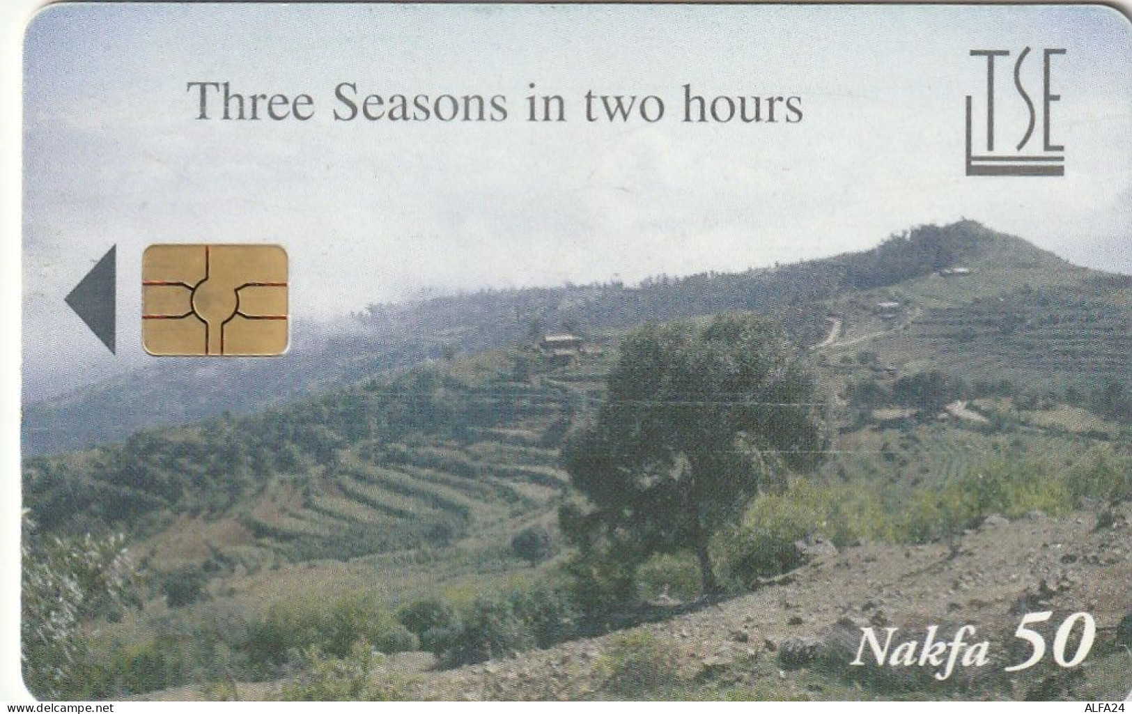 PHONE CARD ERITREA  (E5.17.6 - Erythrée