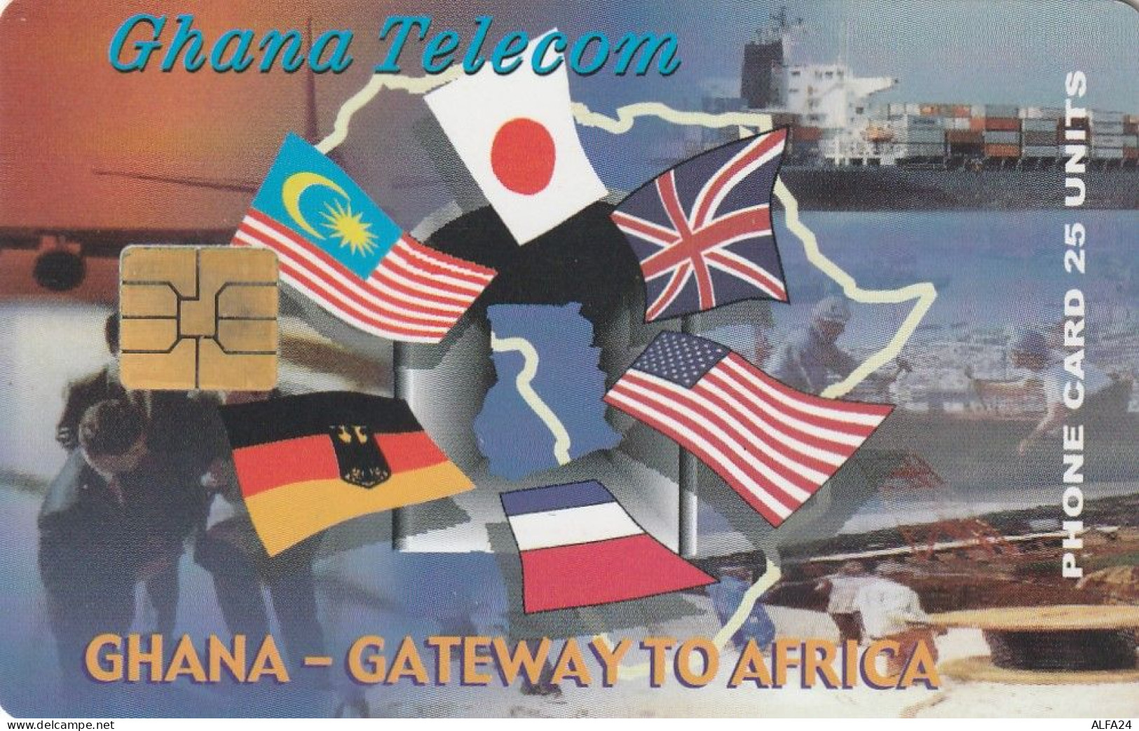 PHONE CARD GHANA  (E5.16.8 - Ghana