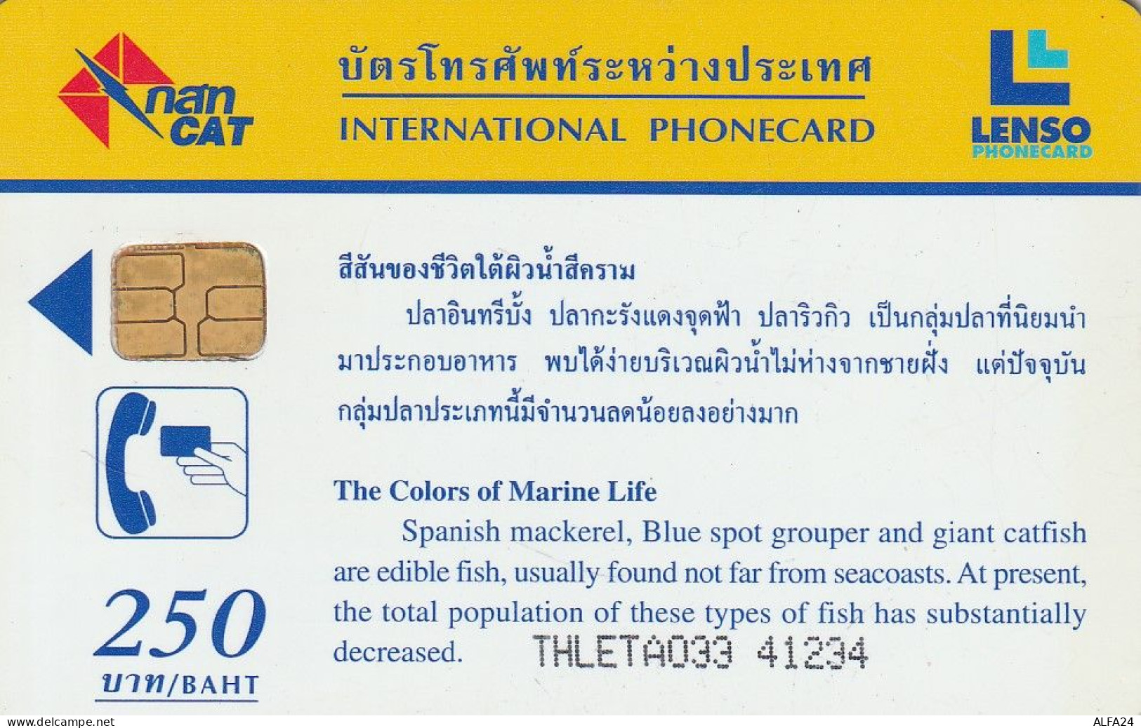 PHONE CARD TAILANDIA  (E5.9.3 - Thailand