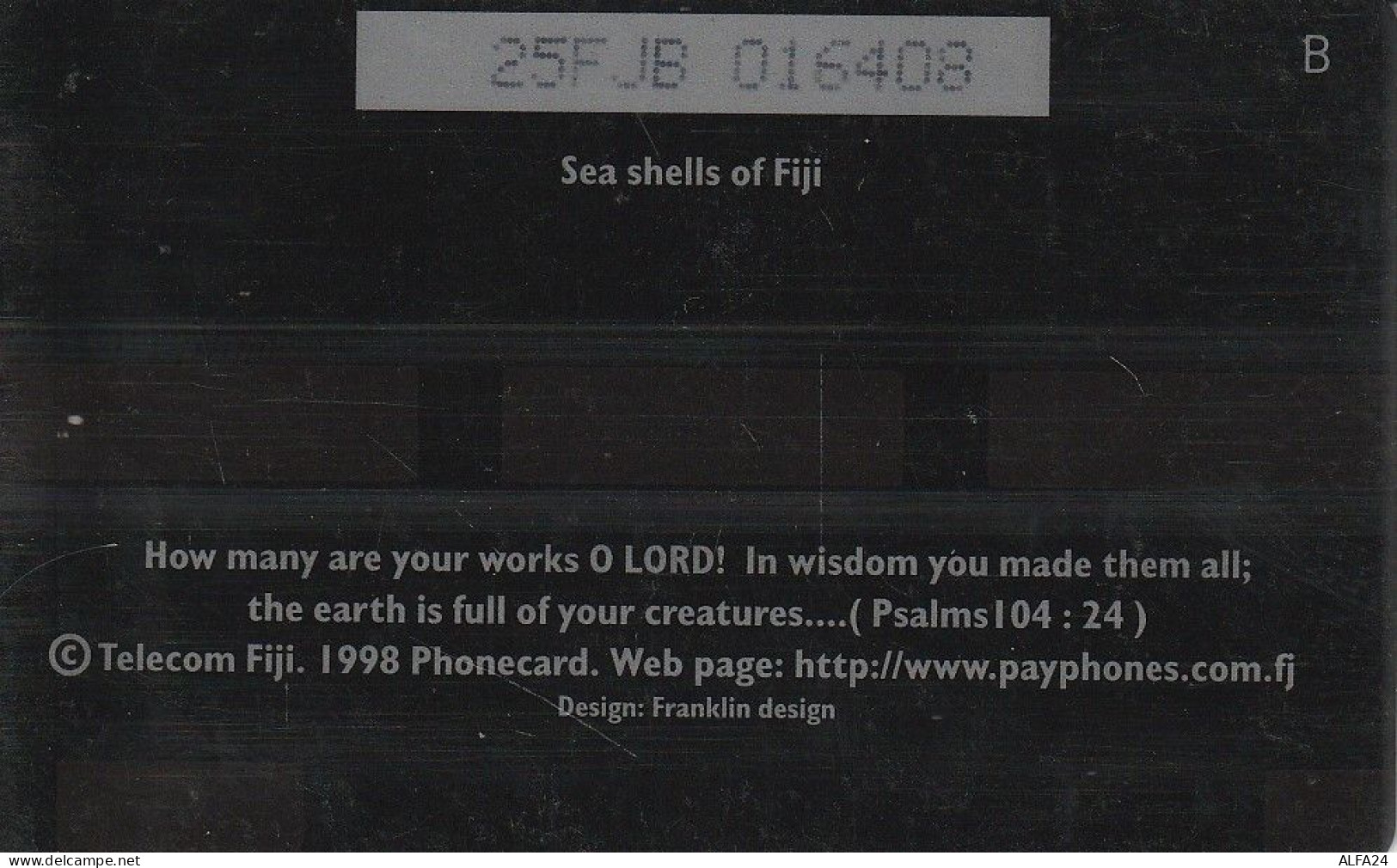 PHONE CARD FIJI  (E5.7.1 - Fiji