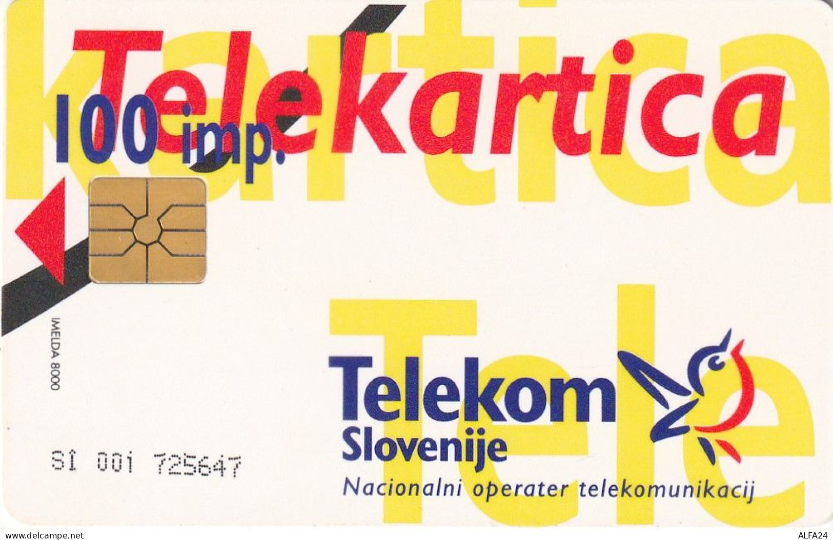 PHONE CARD SLOVENIA  (E5.5.8 - Slovenië