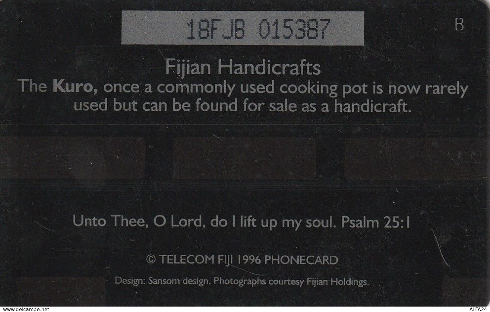 PHONE CARD FIJI  (E5.6.3 - Fidji