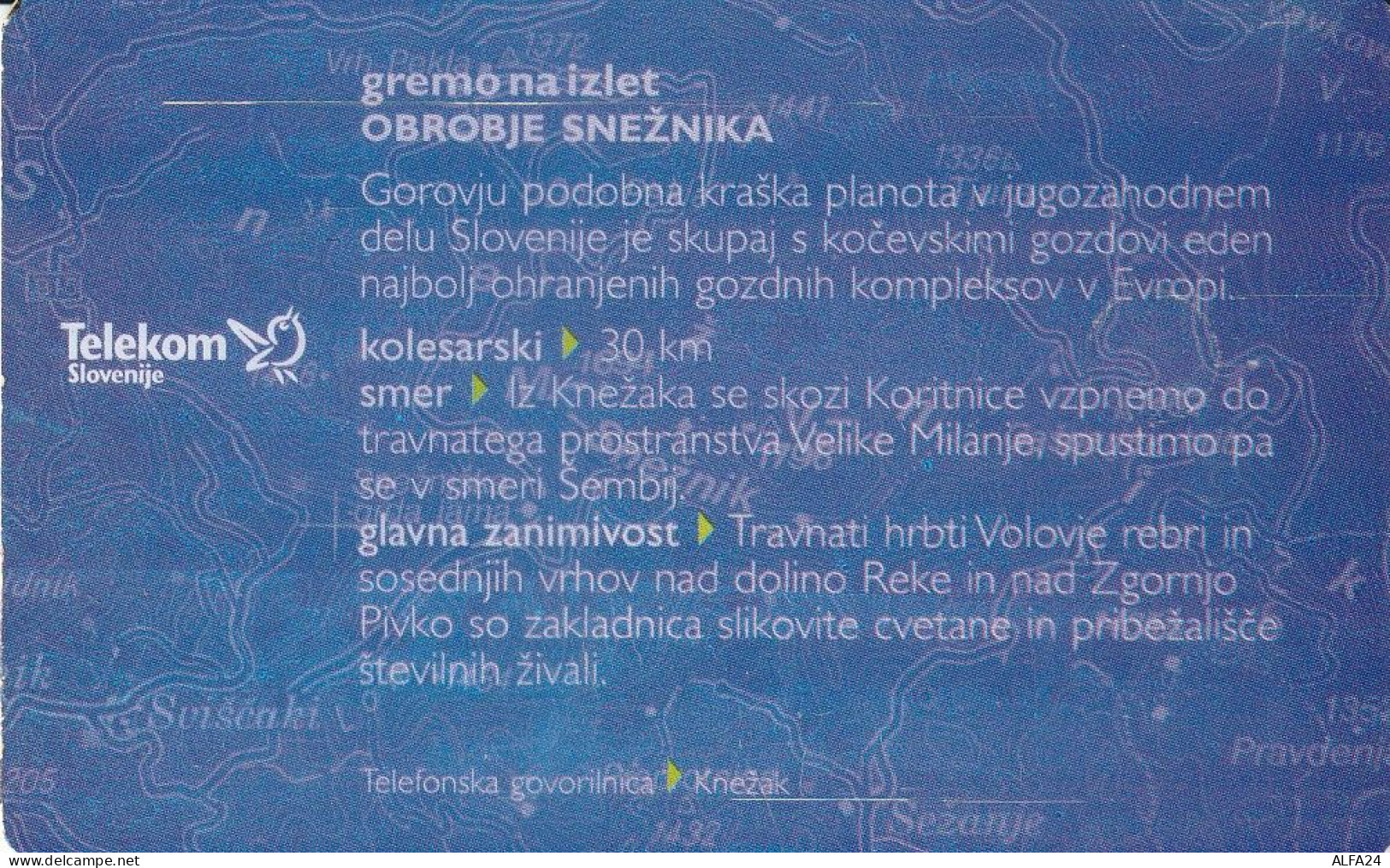 PHONE CARD SLOVENIA  (E5.5.2 - Slovenië