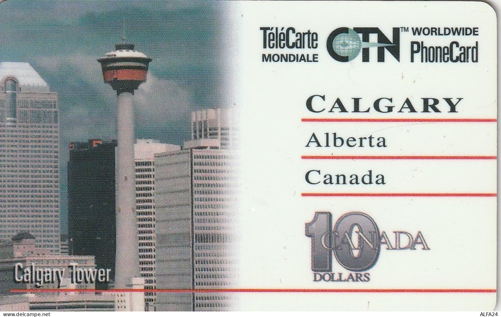 PREPAID PHONE CARD CANADA  (E5.2.7 - Canada