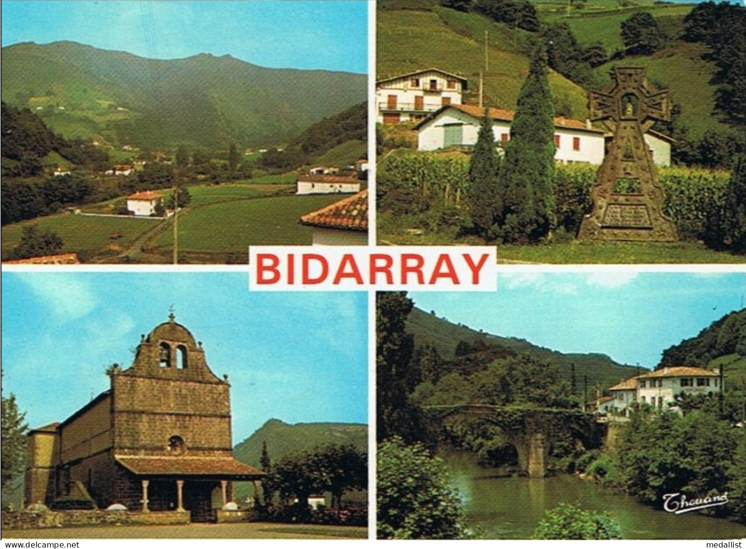 LOT DE 2 CPM..64..BIDARRAY..MULTIVUES ET LE VIEUX PONT - Bidarray