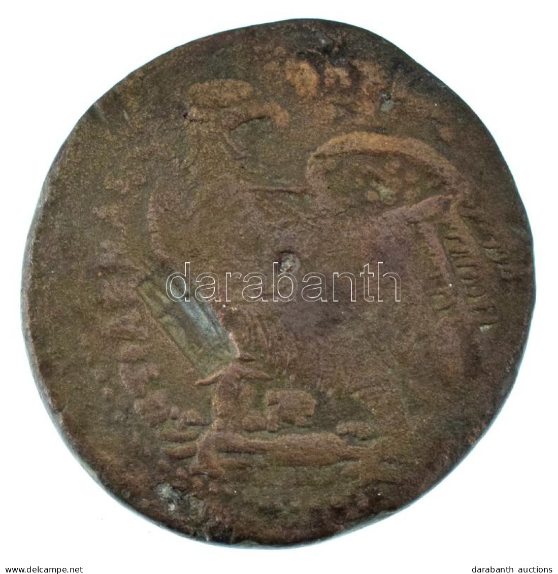 Ptolemaida Egyiptom Kr.e. ~III. Század AE36 Bronz (47,25g) T:F Ptolemaic Egypt ~3rd Century B.C. AE36 Bronze "PTOLEMAIOU - Unclassified