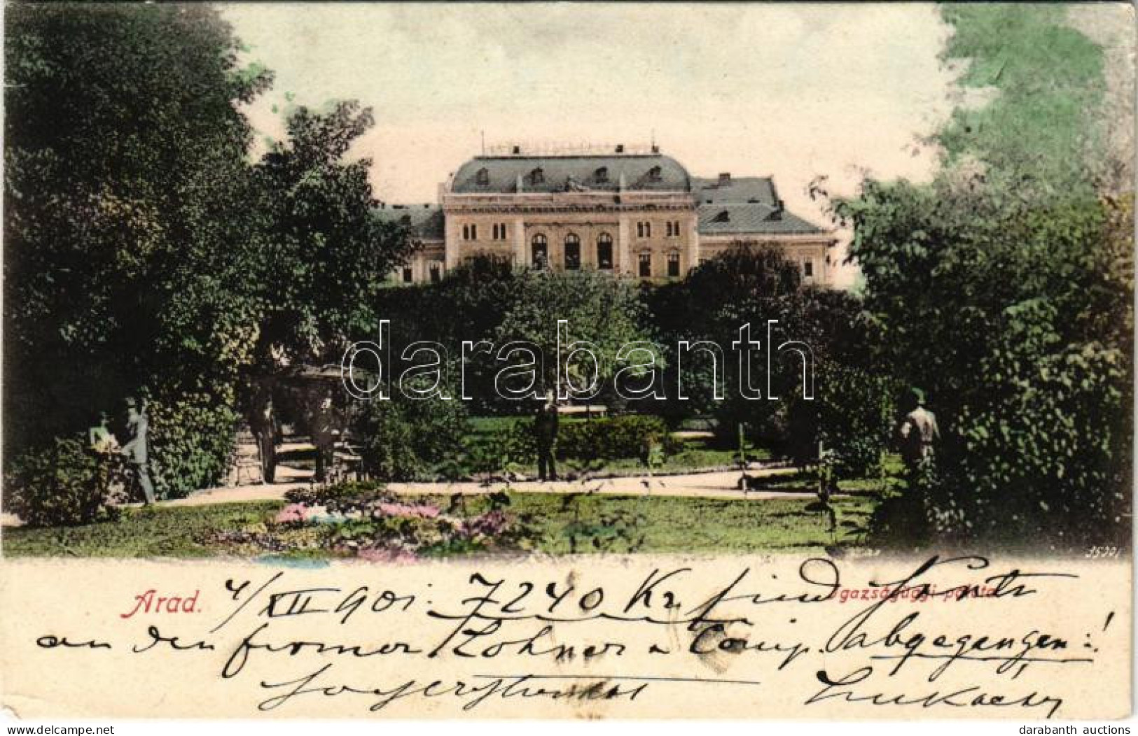 T2/T3 1901 Arad, Igazságügyi Palota / Palace Of Justice (EK) - Non Classificati