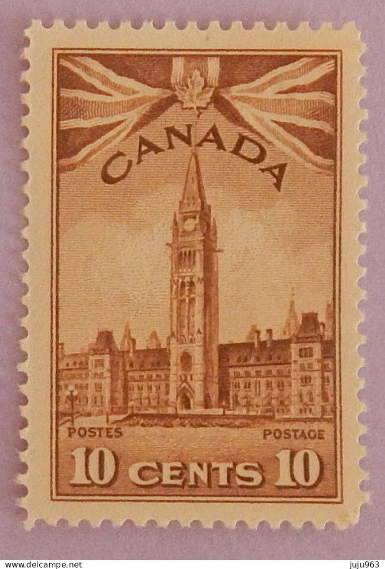CANADA YT 213 NEUF**MNH "LE PARLEMENT" ANNÉES 1943/1948 - Unused Stamps