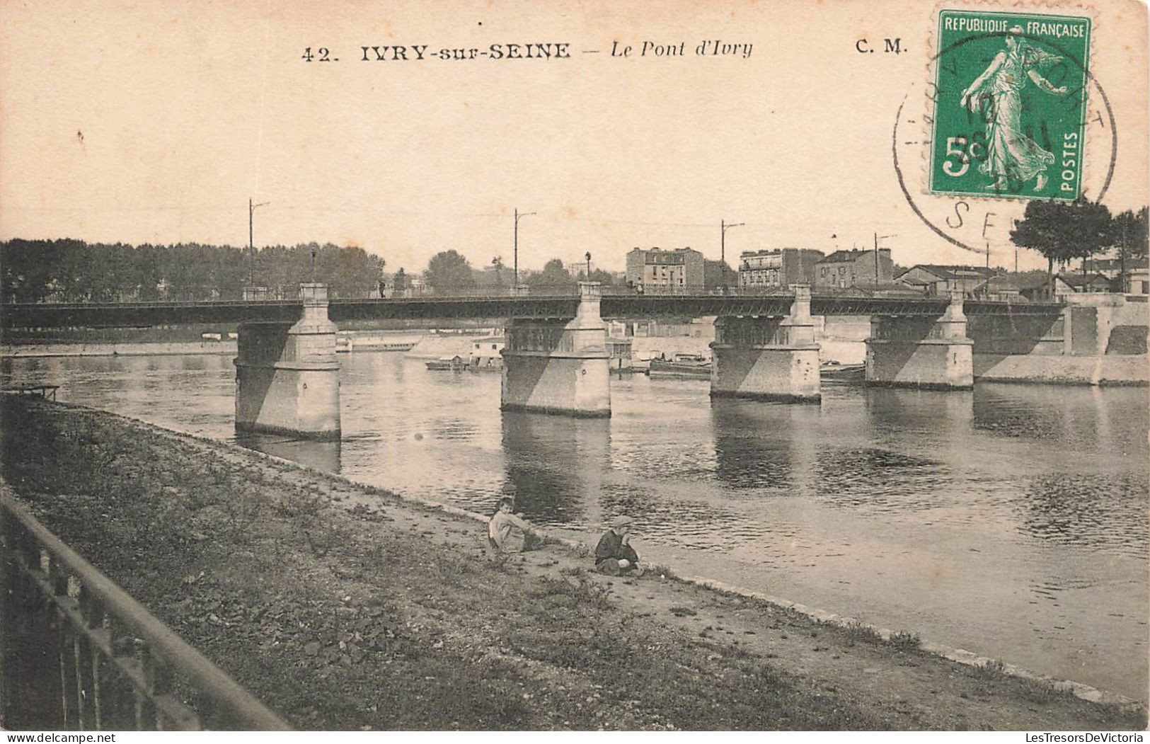 FRANCE - Ivry Sur Seine - Le Pont D'Ivry - Carte Postale Ancienne - Ivry Sur Seine