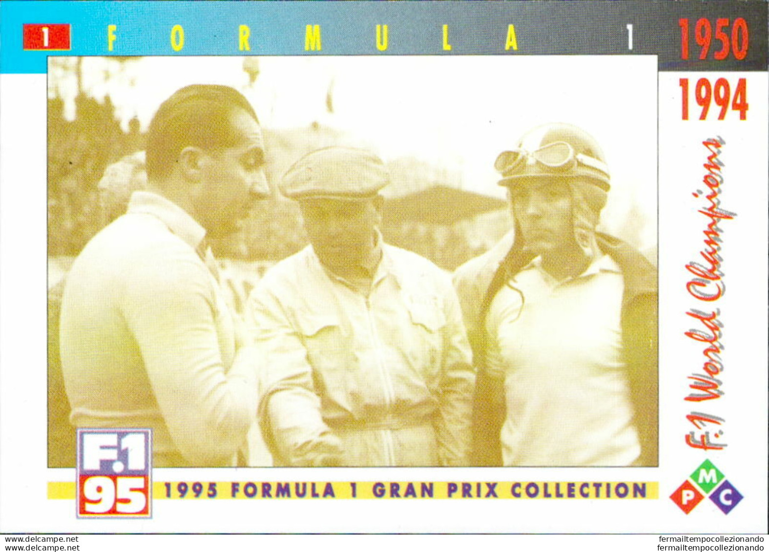 Bh1 1995 Formula 1 Gran Prix Collection Card World Champions N1 - Catalogus