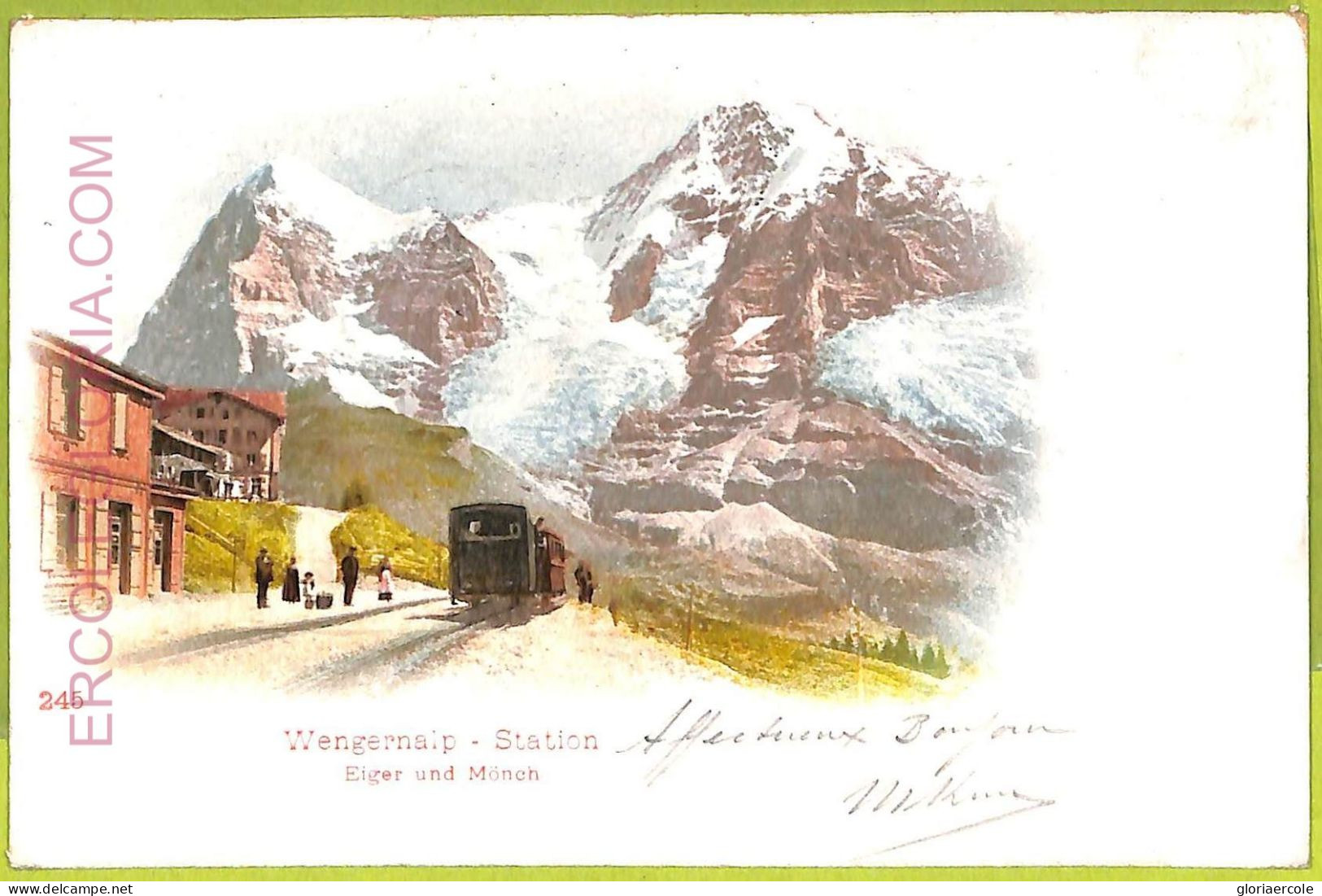 Ad5321 - SWITZERLAND Schweitz - Ansichtskarten VINTAGE POSTCARD-Wengernalp -1900 - Enge