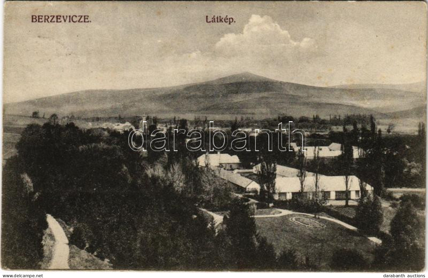 T2 1921 Berzevice, Brezovica Nad Torysou (Sáros Megye); Kastély / Castle - Unclassified