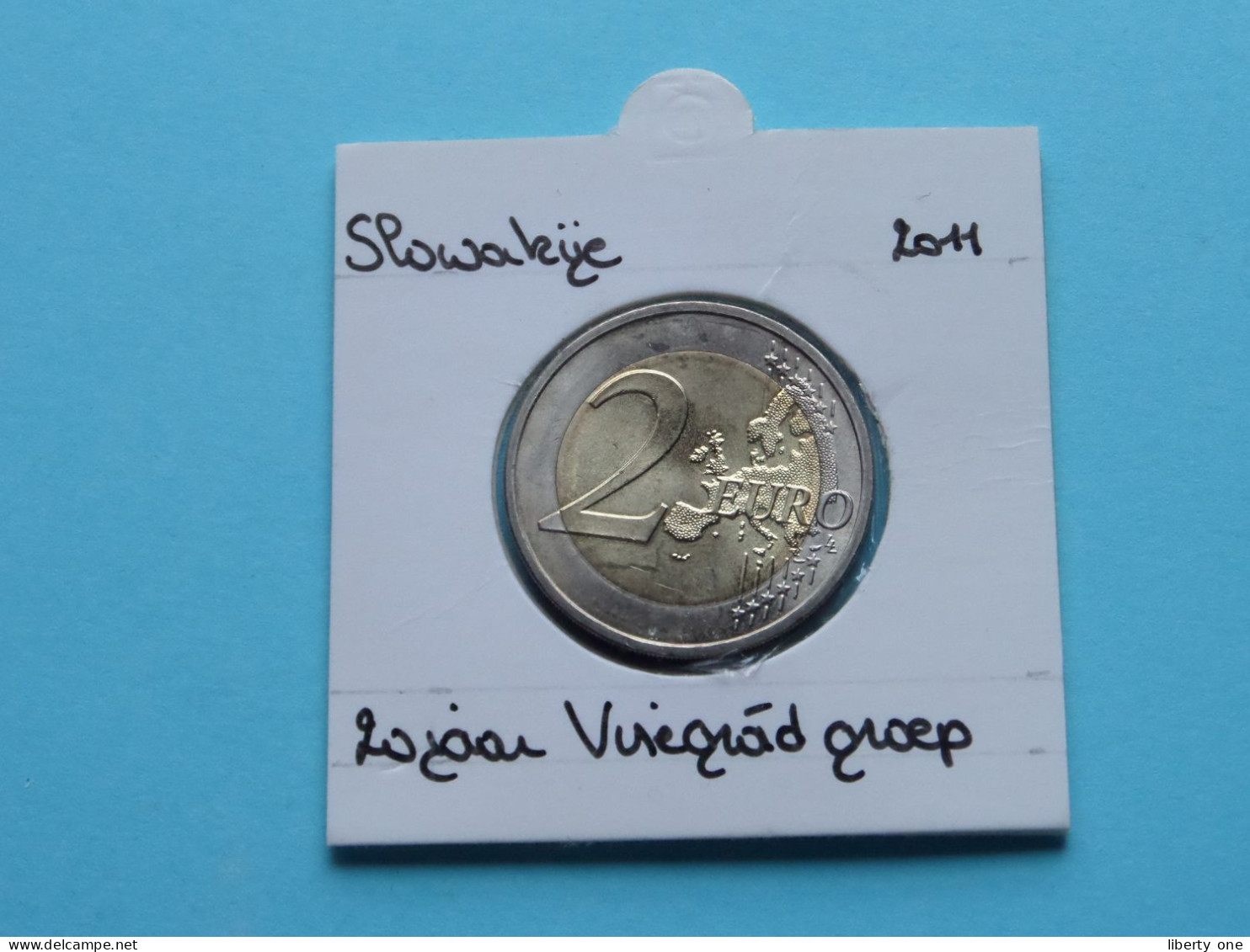 2011 - 2 Euro >> 20 Jaar VISEGRAD GROEP ( Zie / Voir / See > DETAIL > SCANS ) SLOWAKIJE ! - Slovakia