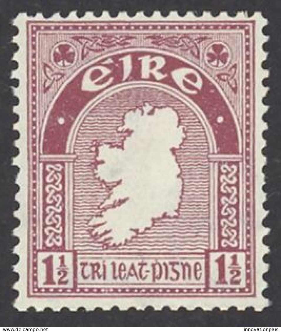 Ireland Sc# 108 MH 1941 1½p Map - Ungebraucht
