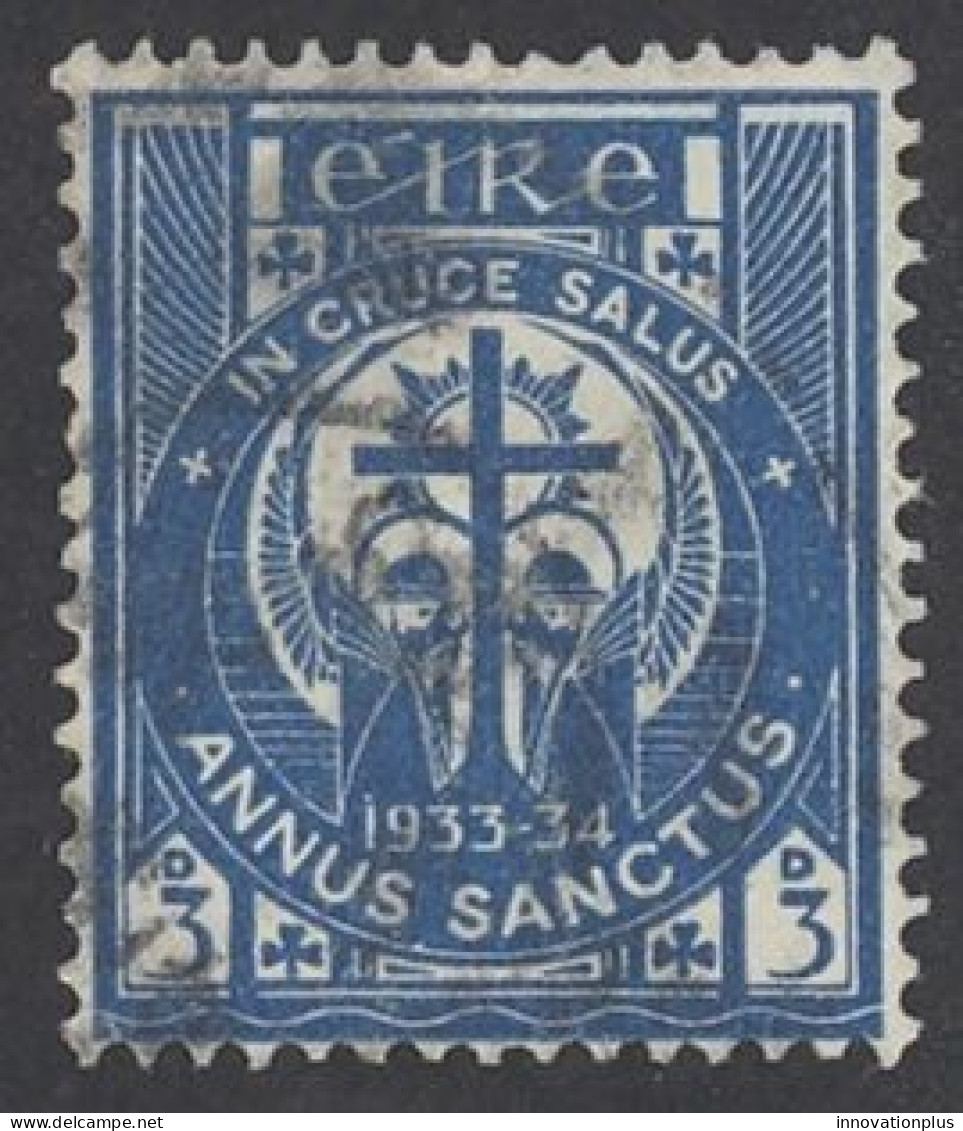 Ireland Sc# 89 Used (a) 1933 3p Adoration Of The Cross - Gebraucht