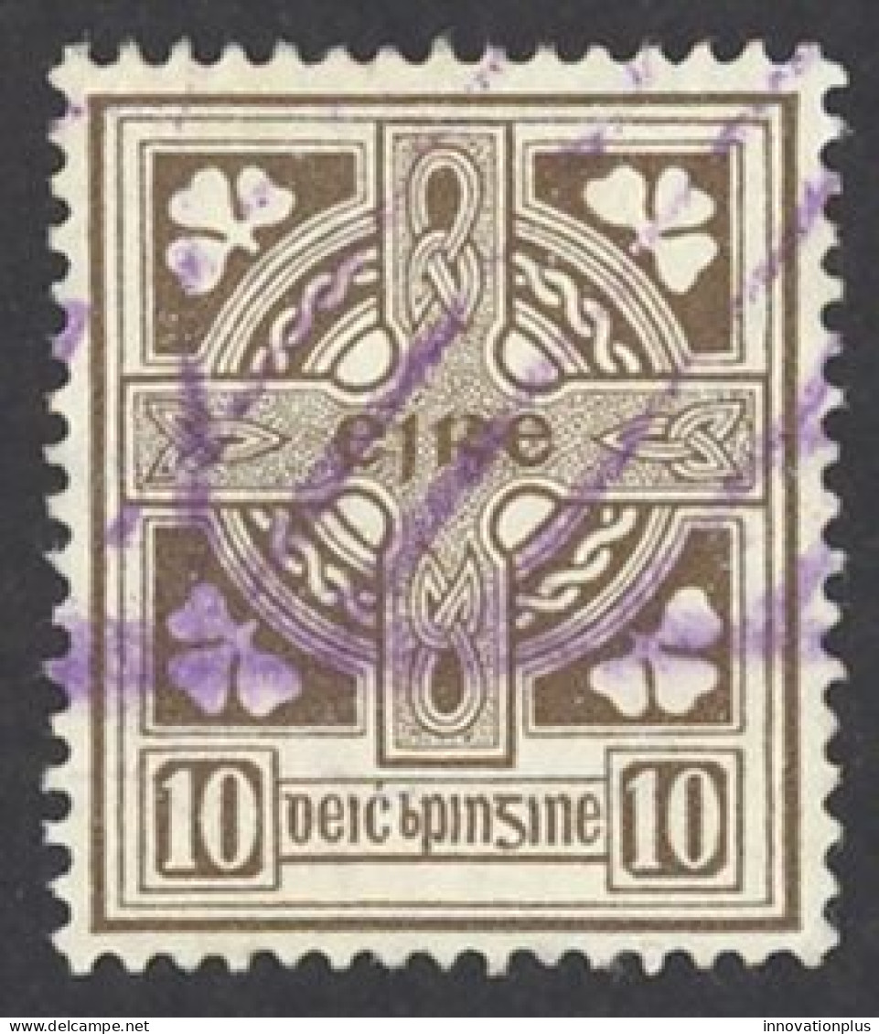 Ireland Sc# 75 Used 1922-1923 10p Celtic Cross - Usati