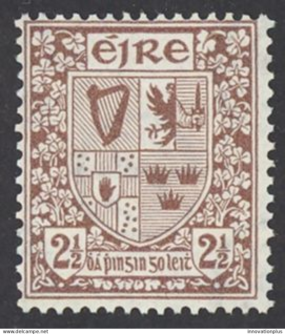 Ireland Sc# 69 Mint No Gum 1922-1923 2½p Coat Of Arms - Ungebraucht