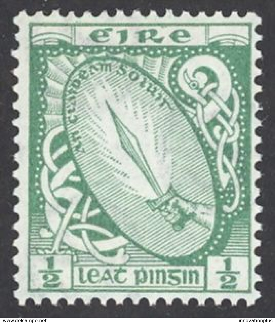 Ireland Sc# 65 MNH 1922-1923 1/2p Sword Of Light - Ungebraucht