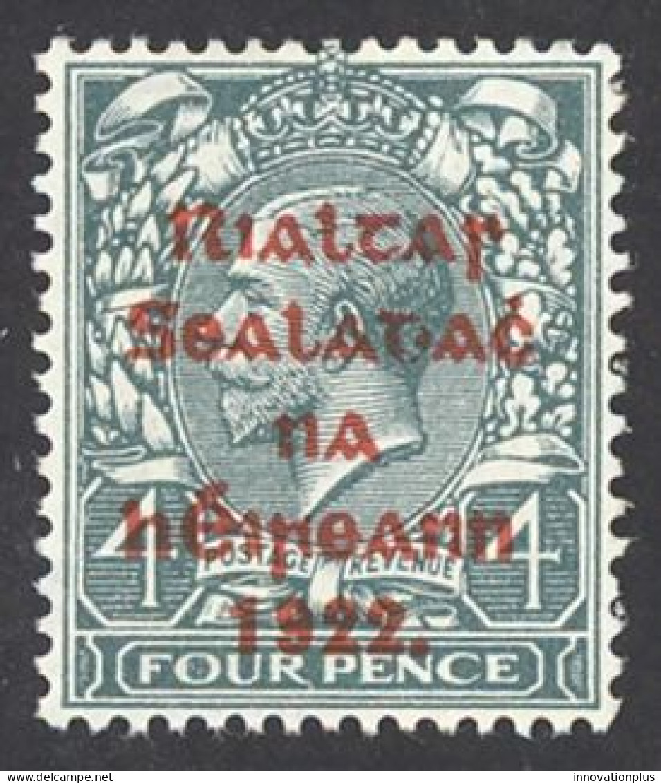 Ireland Sc# 29 MNH 14½X16mm 1922 4p Alex. Thom Overprint - Ungebraucht