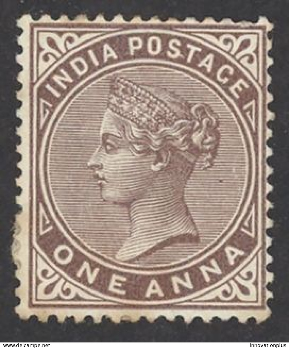 India Sc# 38 MH (b) 1882-1887 1a Queen Victoria  - 1882-1901 Empire