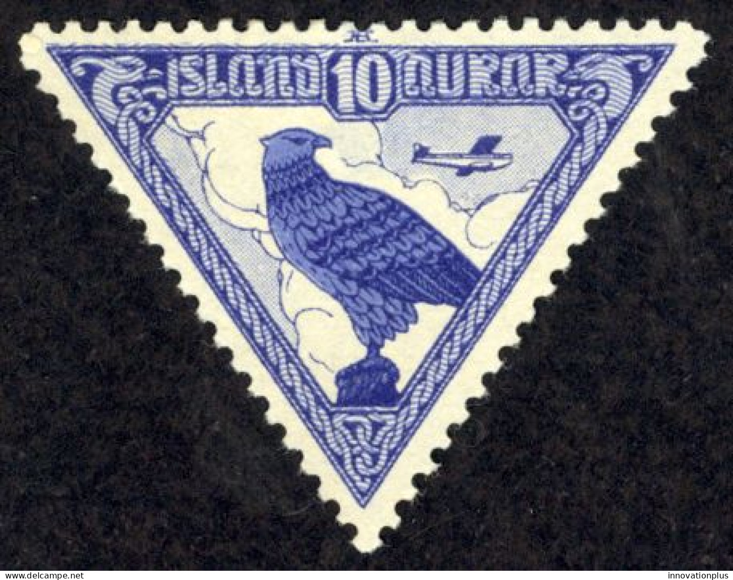 Iceland Sc# C3 MH (b) 1953 Gyrfalcon - Nuevos