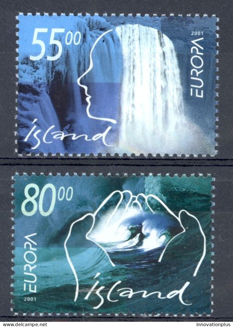 Iceland Sc# 937-938 MNH 2001 Europa - Nuovi