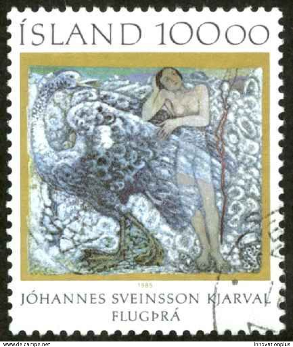 Iceland Sc# 615 Used 1985 Johannes S. Kjarval - Usati