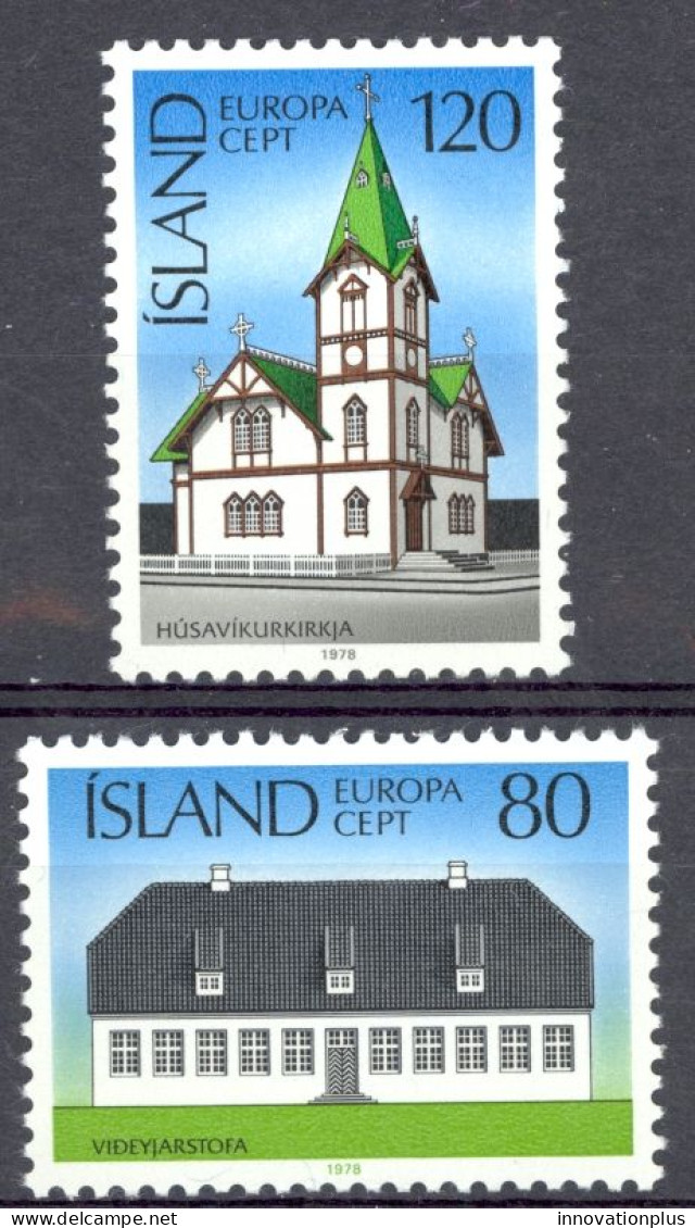 Iceland Sc# 506-507 MNH 1978 Europa - Unused Stamps