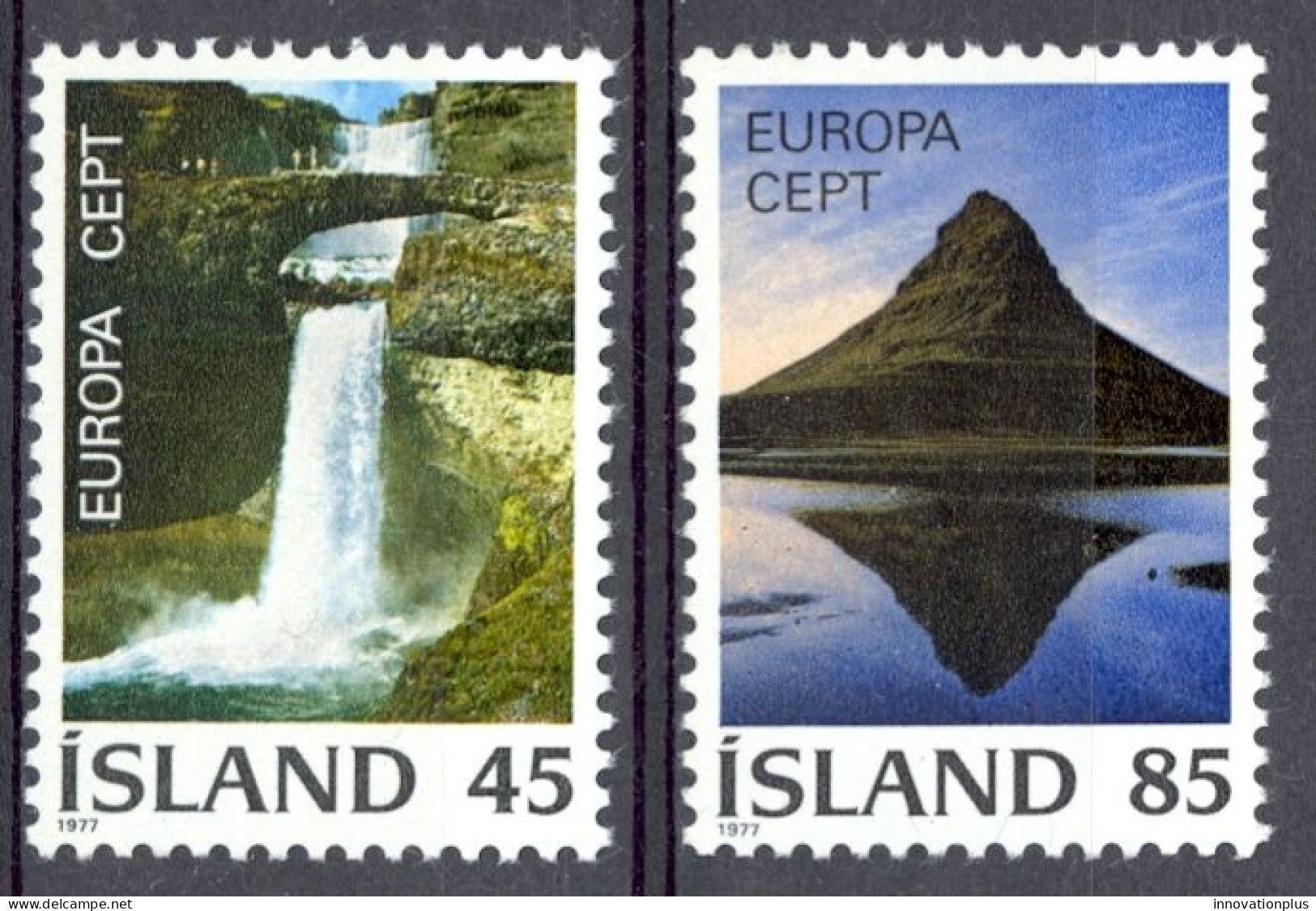 Iceland Sc# 498-499 MH 1977 Europa - Neufs