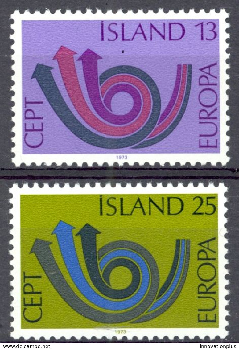 Iceland Sc# 447-448 MNH 1973 Europa - Unused Stamps