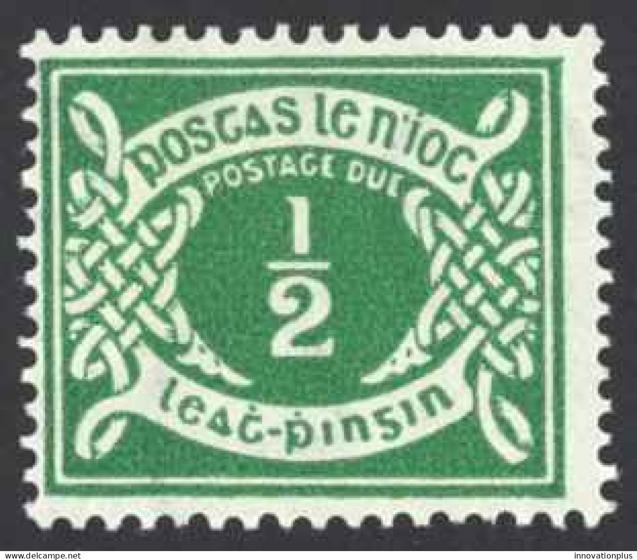 Ireland Sc# J5 MH 1943 ½p Emerald Postage Due - Strafport